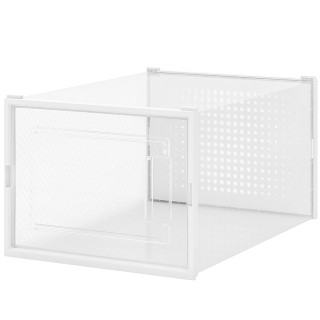 BAKAJI  Σετ 6 τεμαχίων κουτιά αποθήκευσης παπουτσιών στοιβαζόμενα 3...