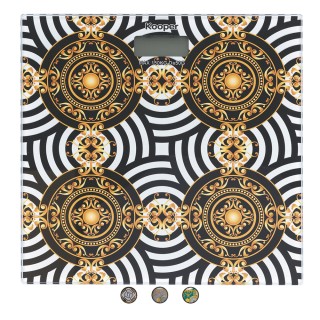 Kooper Ψηφιακή ζυγαριά μπάνιου από σκληρυμένο γυαλί Baroque Kooper ... Kooper Ψηφιακή ζυγαριά μπάνιου από σκληρυμένο γυαλί Baroque Kooper ...