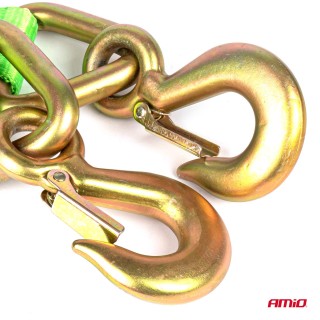 Ιμάντας ρυμούλκησης 5μ 60mm 9t γάντζος+γάντζος ,02015ZET AMiO