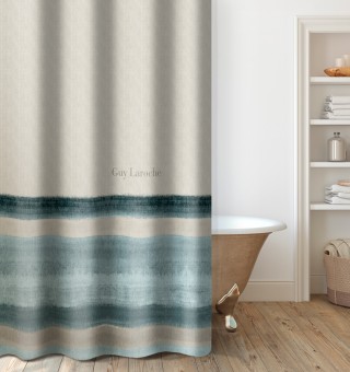 Guy Laroche Κουρτίνα Μπάνιου Santiago Denim 180x185 εκ, 1128030125003 Guy Laroche Κουρτίνα Μπάνιου Santiago Denim 180x185 εκ, 1128030125003