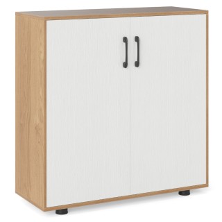 Costway Ξύλινος Μπουφές με Ρυθμιζόμενα Ράφια και Πόρτες JV12602NA