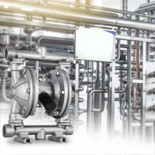 Αντλία Διπλού Διαφράγματος VEVOR, 1/2 Ανοξείδωτη, 3 GPM, 90 PSI, PT... Αντλία Διπλού Διαφράγματος VEVOR, 1/2 Ανοξείδωτη, 3 GPM, 90 PSI, PT...