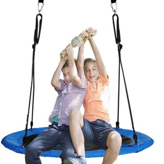 BAKAJI Κούνια Ροτόντα με Διάμετρο 110cm για Κήπο, Παιδικό Παιχνίδι,...