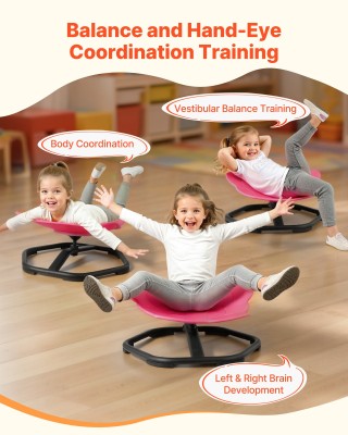 VEVOR Παιδική Περιστρεφόμενη Καρέκλα Ελέφαντας, 100 kg, Κόκκινη ETZ... VEVOR Παιδική Περιστρεφόμενη Καρέκλα Ελέφαντας, 100 kg, Κόκκινη ETZ...