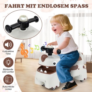 Costway Λευκό Όχημα-Παιχνίδι για Μικρά Παιδιά με Χώρο Αποθήκευσης,... Costway Λευκό Όχημα-Παιχνίδι για Μικρά Παιδιά με Χώρο Αποθήκευσης,...