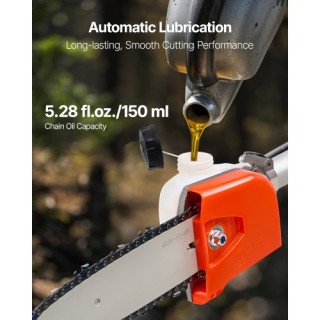 VEVOR Ασύρματο Κλαδευτικό Αλυσοπρίονο 25CC 2-Χρόνο με 8in Λάμα Κοπή... VEVOR Ασύρματο Κλαδευτικό Αλυσοπρίονο 25CC 2-Χρόνο με 8in Λάμα Κοπή...