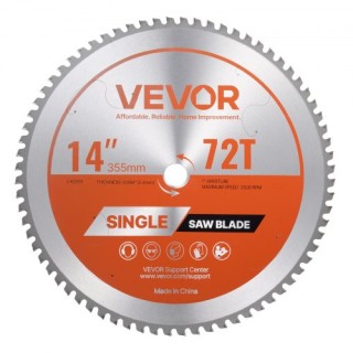 VEVOR Δίσκος Κοπής Μετάλλων 355 mm, 72 Οδόντια, 25.4 mm Οπή DPYJPDP... VEVOR Δίσκος Κοπής Μετάλλων 355 mm, 72 Οδόντια, 25.4 mm Οπή DPYJPDP...