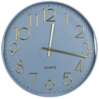 Galileo Στρογγυλό ρολόι τοίχου 50 εκ από πλαστικό και αλουμίνιο με ...