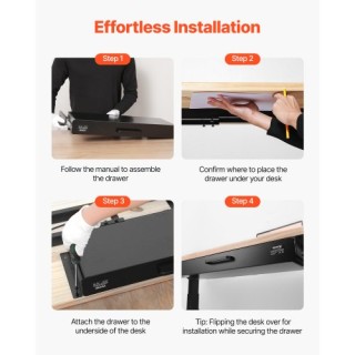 VEVOR Συρτάρι Οργάνωσης Γραφείου 58 εκ. GZTCTCGK22INBTE1ZV0