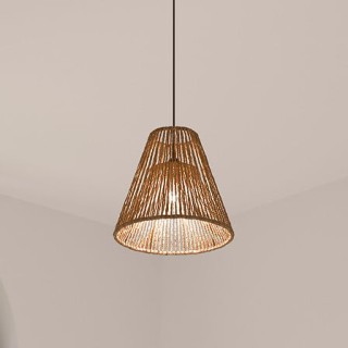 Ψάθινο Φωτιστικό Οροφής με Φυσικό Σχοινί 29 x 90cm 157702 Atmosphera Ψάθινο Φωτιστικό Οροφής με Φυσικό Σχοινί 29 x 90cm 157702 Atmosphera