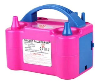 Ηλεκτρική Αντλία για Μπαλόνια με Διπλή Έξοδο 18 x 13 x 15,3 cm 590... Ηλεκτρική Αντλία για Μπαλόνια με Διπλή Έξοδο 18 x 13 x 15,3 cm 590...