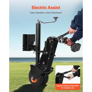 VEVOR Ρυμουλκούμενο Καρότσι 500lbs Ικανότητα Βάρους Γλώσσας 13 έως ...