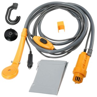 Φορητό Ντουζ 12V Αυτοκινήτου 12V  Γκρι-Πορτοκαλί 5907451347898 Verk...