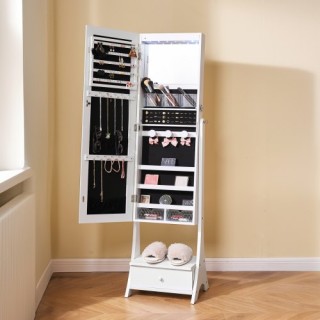 VEVOR Καθρέφτης Κοσμηματοθήκη Ολόσωμος με Αποθήκευση Λευκός CGLSZB... VEVOR Καθρέφτης Κοσμηματοθήκη Ολόσωμος με Αποθήκευση Λευκός CGLSZB...