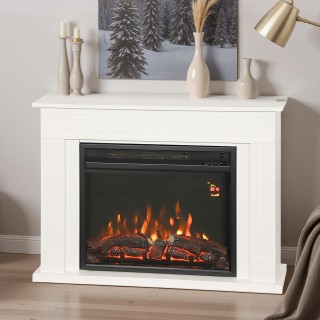 HOMCOM Ηλεκτρικό Τζάκι με Φλόγα 5 Φωτεινότητας, Τηλεχειριστήριο και... HOMCOM Ηλεκτρικό Τζάκι με Φλόγα 5 Φωτεινότητας, Τηλεχειριστήριο και...