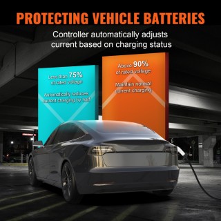 Φορητός Φορτιστής EV Τύπου 2  για Ηλεκτρικά Αυτοκίνητα με Καλώδιο Φ...