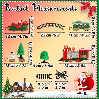 BAKAJI Χριστουγεννιάτικο Τρενάκι Κάτω από το Δέντρο 22 Κομμάτια Λο... BAKAJI Χριστουγεννιάτικο Τρενάκι Κάτω από το Δέντρο 22 Κομμάτια Λο...