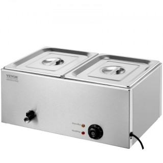 Ηλεκτρικός Θερμαντήρας Φαγητού VEVOR 2 Θέσεων 17L SYSPBWQPTK21AMZ4ZV2 Ηλεκτρικός Θερμαντήρας Φαγητού VEVOR 2 Θέσεων 17L SYSPBWQPTK21AMZ4ZV2