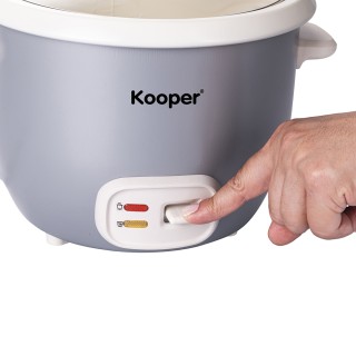 Kooper Βραστήρας Ρυζιού 400W από ανοξείδωτο ατσάλι με  2 λειτουργίε...