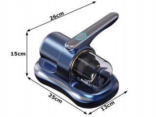 Verk Group Φορητός Απορροφητήρας Ακάρεων Χωρίς Σακούλα με Φίλτρο κα...