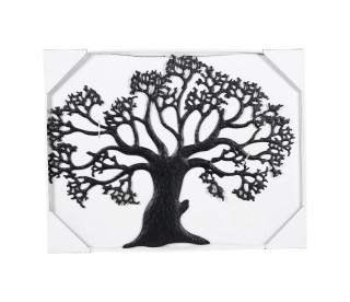 Ostaria Διακοσμητικό τοίχου μεταλλικό Δέντρο της ζωής Μαύρο -34576 Ostaria Διακοσμητικό τοίχου μεταλλικό Δέντρο της ζωής Μαύρο -34576