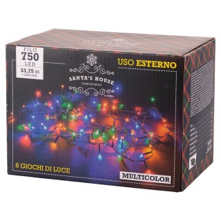 Kooper Σειρά 750 LED πολύχρωμα 3375 μ Εκτός Χρήσης 8 παιχνίδια φωτό...