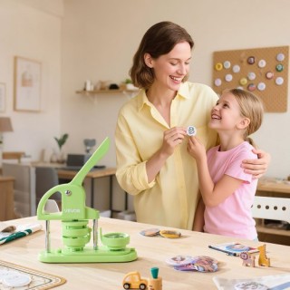 VEVOR Μηχανή Κατασκευής Κουμπιών Πλαστική 58 mm, 100 τεμ. Μέρη Κουμ... VEVOR Μηχανή Κατασκευής Κουμπιών Πλαστική 58 mm, 100 τεμ. Μέρη Κουμ...