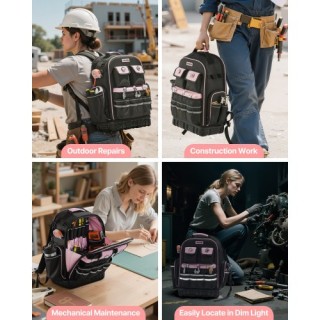 VEVOR Τσάντα Εργαλείων Ανθεκτική με 56 Θήκες για Ηλεκτρολόγους GJBB... VEVOR Τσάντα Εργαλείων Ανθεκτική με 56 Θήκες για Ηλεκτρολόγους GJBB...