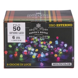 Kooper 50 σφαίρες led πολύχρωμες για εξωτερική χρήση 6 m 135 W Sant...