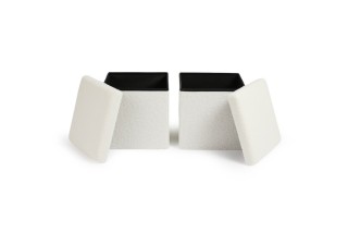 Σετ 3 Κουτιά Αποθήκευσης Teddy Λευκό  8720604886658  Lifa-Living