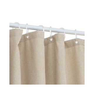 5FIVE Simply smart Πολυεστερική Μπεζ Κουρτίνα Μπάνιου 180x180cm με ... 5FIVE Simply smart Πολυεστερική Μπεζ Κουρτίνα Μπάνιου 180x180cm με ...