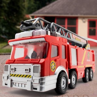 BAKAJI Παιχνίδι Πυροσβεστικό Όχημα με Μπαταρία με Αντλία που Ψεκάζ... BAKAJI Παιχνίδι Πυροσβεστικό Όχημα με Μπαταρία με Αντλία που Ψεκάζ...