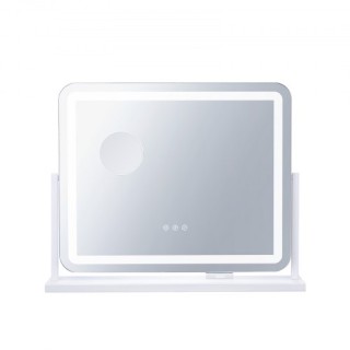 VEVOR Φωτιζόμενος Καθρέφτης Μακιγιάζ 3 Χρωμάτων με Θύρα USB Μεγέθυ... VEVOR Φωτιζόμενος Καθρέφτης Μακιγιάζ 3 Χρωμάτων με Θύρα USB Μεγέθυ...