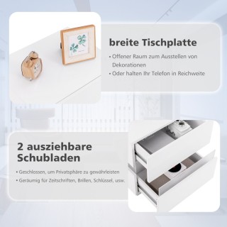 Costway Μοντέρνο Κομοδίνο με LED Φωτισμό και Αποθηκευτικό Χώρο JV1... Costway Μοντέρνο Κομοδίνο με LED Φωτισμό και Αποθηκευτικό Χώρο JV1...