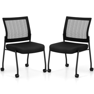 Costway Εργονομικές Καρέκλες Αναμονής με Διχτυωτή Πλάτη και Μαλακή ... Costway Εργονομικές Καρέκλες Αναμονής με Διχτυωτή Πλάτη και Μαλακή ...