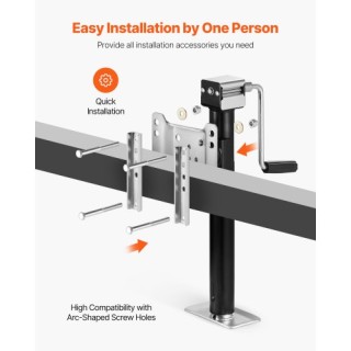 VEVOR Τροχοφόρος Γρύλος Ρυμουλκούμενου με Βιδωτή Σύνδεση, Δυναμικό ... VEVOR Τροχοφόρος Γρύλος Ρυμουλκούμενου με Βιδωτή Σύνδεση, Δυναμικό ...