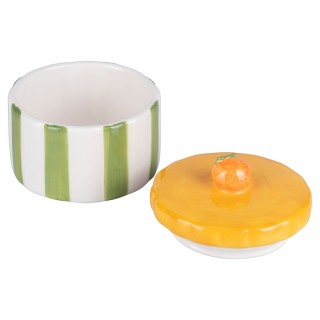 Villa dEste Home Κεραμική Ζαχαριέρα 160 ml με Καπάκι, Σχέδιο Μανταρ... Villa dEste Home Κεραμική Ζαχαριέρα 160 ml με Καπάκι, Σχέδιο Μανταρ...