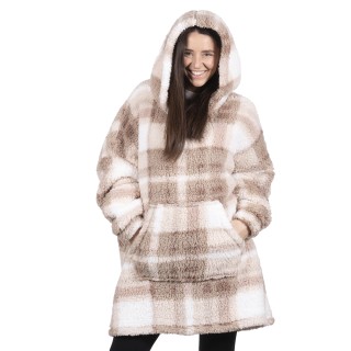 Galileo Κουβέρτα σκακιέρας από sherpa με κουκούλα 85x95cm LeFlaf (έ...