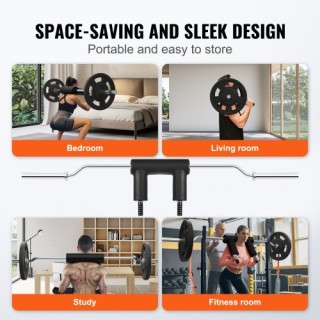 Μπάρα Ασφαλείας VEVOR, 1.500 LBS, με Μαξιλάρια Ώμων και Χεριών, Ιδα... Μπάρα Ασφαλείας VEVOR, 1.500 LBS, με Μαξιλάρια Ώμων και Χεριών, Ιδα...