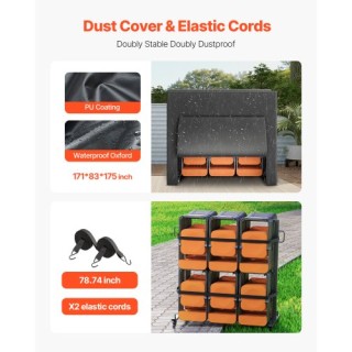 VEVOR Καρότσι Αποθήκευσης Καρεκλών/Τραπεζιών για 84 Καρέκλες/12 Τρα... VEVOR Καρότσι Αποθήκευσης Καρεκλών/Τραπεζιών για 84 Καρέκλες/12 Τρα...