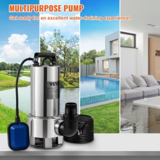 Αντλία Νερού VEVOR 1300W, 20000L/H, με 10μ Καλώδιο και Αυτόματο Φλο... Αντλία Νερού VEVOR 1300W, 20000L/H, με 10μ Καλώδιο και Αυτόματο Φλο...