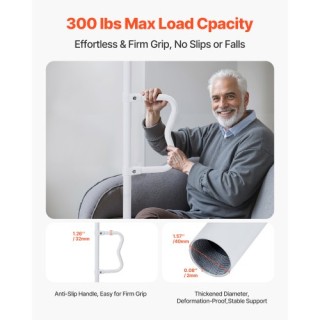 VEVOR Κοντάρι Μεταφοράς Δαπέδου-Οροφής 300 Λίβρες για 7-10 Πόδια Ορ...