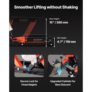 VEVOR Υδραυλικός Ανυψωτήρας Μοτοσικλέτας 1500lbs MTCXXSJJ1500H9RITV0