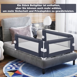 Costway Παιδικό Προστατευτικό Κάγκελο Κρεβατιού με Απαλό Αφρό & Ζώ... Costway Παιδικό Προστατευτικό Κάγκελο Κρεβατιού με Απαλό Αφρό & Ζώ...