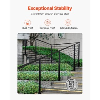 VEVOR Καλώδιο Κάγκελο με Γωνιακές Οπές 30° 1JZLGZXHS106VRA3X001V0 VEVOR Καλώδιο Κάγκελο με Γωνιακές Οπές 30° 1JZLGZXHS106VRA3X001V0