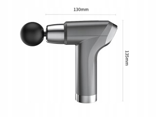 Verk Group Ισχυρό Πιστόλι Μασάζ με 4 Κεφαλές  για Ανακούφιση  59074...