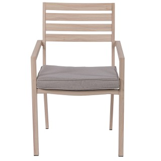 Galileo Σετ τραπέζι και 6 καρέκλες κήπου με κατασκευή από αλουμίνιο...