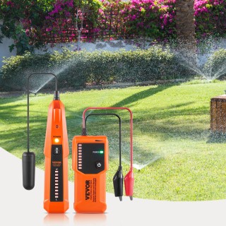 VEVOR Ανιχνευτής Υπόγειων Καλωδίων (3μ), Συσκευή Εντοπισμού & Σπασί...