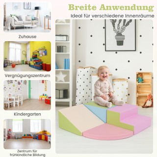 Costway Σετ Αναρρίχησης και Ερπύσεως από Μαλακό Αφρό για Βρέφη - Πρ... Costway Σετ Αναρρίχησης και Ερπύσεως από Μαλακό Αφρό για Βρέφη - Πρ...