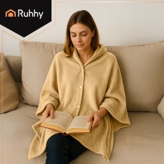 Ruhhy Ηλεκτρικό Ριχτάρι Κουβέρτα  για Πλάτη & Ώμους με Power Bank, ...